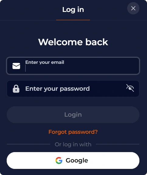 Log In or Register nine casino