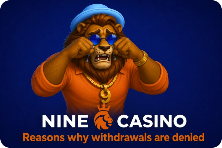 ninecasino withdraw